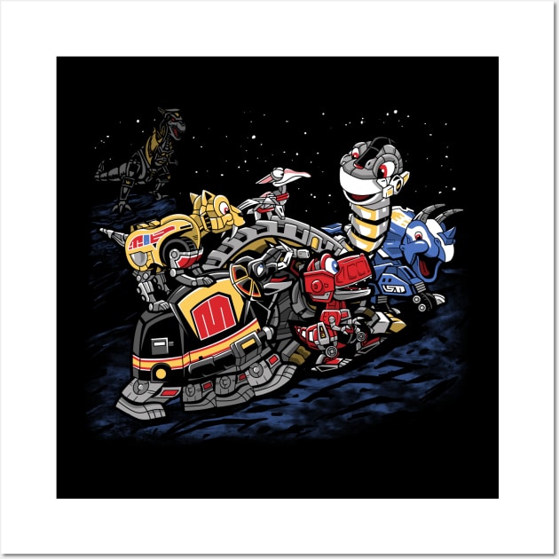 Zords Before Time Wall Art by PrimePremne